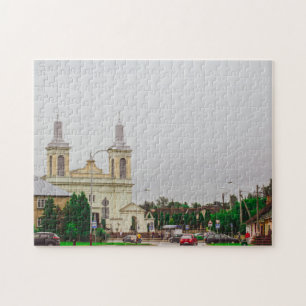 Wit-Rusland - Architectuur van de Vawkavysk City Legpuzzel