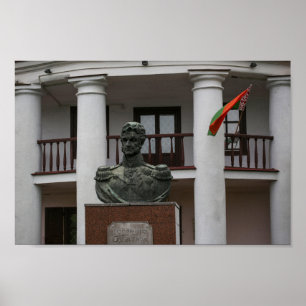 Wit-Rusland - Architectuur van de Vawkavysk City Poster