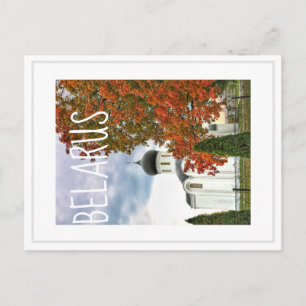 Wit-Rusland Architectuur Witte Kerk Briefkaart