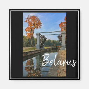 Wit-Rusland Augustow Canal Architecture Natuur Mag Magneet