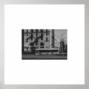 Wit-Rusland Belarus Minsk Минск Architectuur Poste Poster