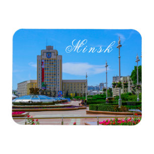 Wit-Rusland Belarus Minsk Minsk Stad Architectuur Magneet
