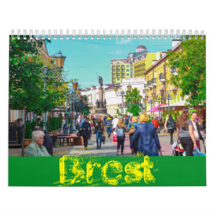 Wit-Rusland Brest Architecture City Streets Б р е  Kalender