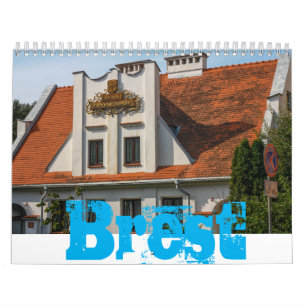 Wit-Rusland Brest Architecture City Streets Б р е  Kalender