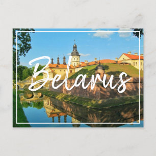 Wit-Rusland Briefkaart van het Nesvizhpaleis Archi