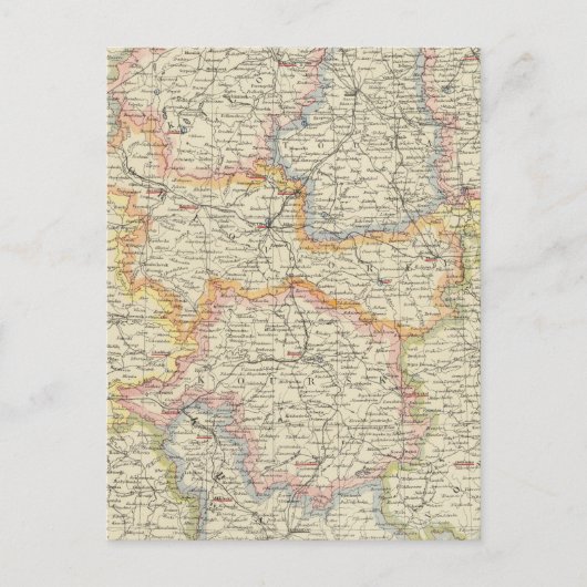 Wit-Rusland en Oekraïne Briefkaart (Voorkant)