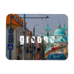 Wit-Rusland Grodno Stadsbeeld Stad Architectuur Magneet