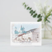 Wit-Rusland Hrodna Grodno Architectuur Ansichtkaar Briefkaart (Staand voorkant)