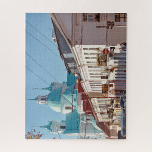 Wit-Rusland Hrodna Grodno Cityscape Puzzle Legpuzzel