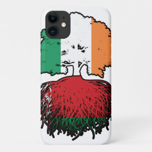 Wit-Rusland - Iers Iers - Boom Roots - vlag iPhone 11 Hoesje