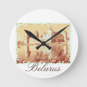 Wit-Rusland Kasteel Mir Architectuur Wandklok Ronde Klok