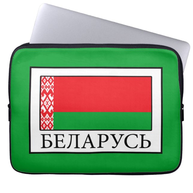 Wit-Rusland Laptop Sleeve (Voorkant)