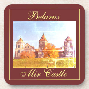 Wit-Rusland Mir Castle Architecture Natuur Onderze Bier Onderzetter