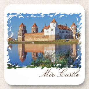 Wit-Rusland Mir Castle Architecture Natuur Onderze Bier Onderzetter