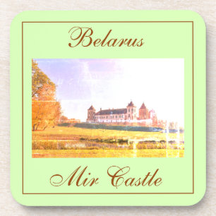 Wit-Rusland Mir Castle Architecture Natuur Onderze Bier Onderzetter