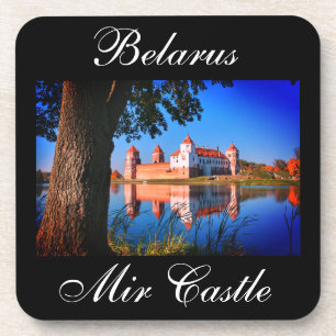 Wit-Rusland Mir Castle Architecture Natuur Onderze Bier Onderzetter