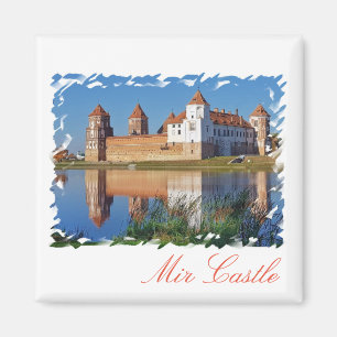 Wit-Rusland Mir Castle Architecture Painting Magne Magneet