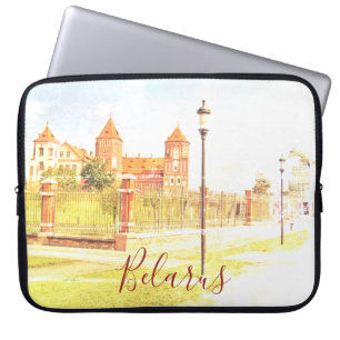 Wit-Rusland Mir Castle Architectuur Laptop Sleeve