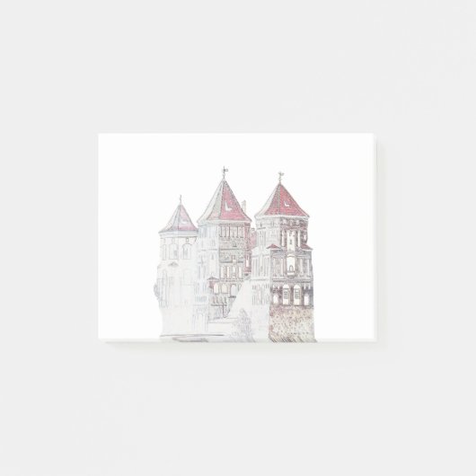 Wit-Rusland Mir Kasteel Architectuur Post-it® Notes (Voorkant)
