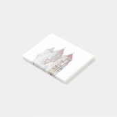 Wit-Rusland Mir Kasteel Architectuur Post-it® Notes (Schuin)