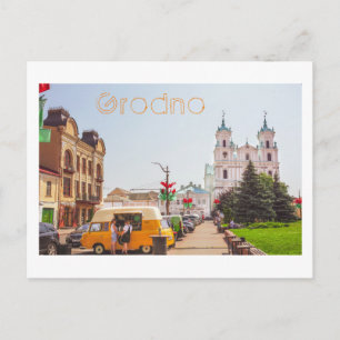 Wit-Rusland Oude Stadsarchitecten Briefkaart