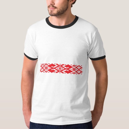 Wit-Rusland patroon, Wit-Rusland T-shirt (Voorkant)