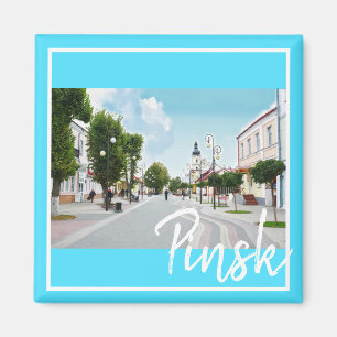 Wit-Rusland Pinsk Stad Architectuur Magneet