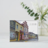 Wit-Rusland Slonim City Town Uitzicht Architecture Briefkaart (Staand voorkant)