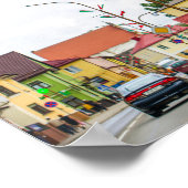 Wit-Rusland Slonim City Town Uitzicht Architecture Poster (Hoek)