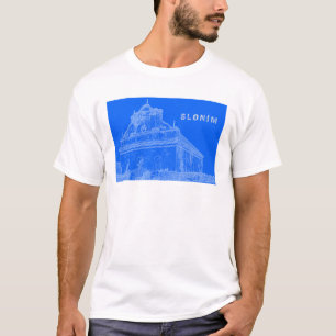 Wit-Rusland Slonim Great Synagogue Architecture Sk T-shirt