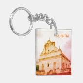 Wit-Rusland Slonim Great Synagogue Architecture Sleutelhanger (Voorkant Links)