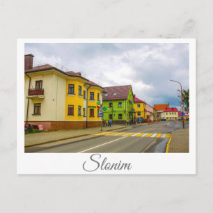 Wit-Rusland Slonim Leven Stadsgezicht Architectuur Briefkaart