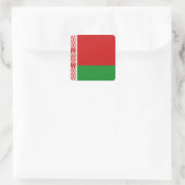 Wit-Rusland Vlag Sticker (Tas)