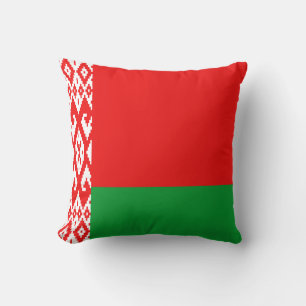 Wit-Rusland vlag x vlag piloot Kussen