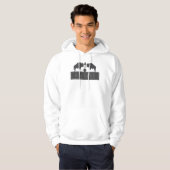 Wit-Rusland Wit-Rusland Wit-Russisch BietлЗбреуMin Hoodie (Voorkant volledig)