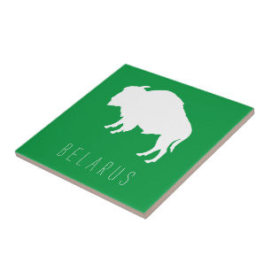 Wit-Rusland Wit-Rusland Wit-Russisch BietлЗбреуMin Tegeltje