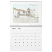 Wit-Russisch architectuurlandschap Natuur kalender (Jan 2026)