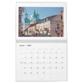 Wit-Russisch architectuurlandschap Natuur kalender (Mar 2027)