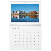 Wit-Russisch architectuurlandschap Natuur kalender (Jan 2026)