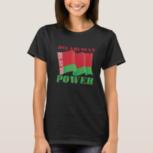 Wit-Russisch moslimland Wit-Rusland Patriottisch T-shirt