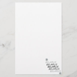 Wit-Russisch Nationaal Kornflens Briefpapier