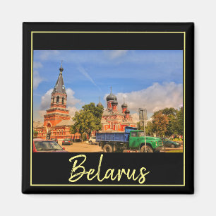 Wit-Russische architectuur Rode Kerk Magnet Magneet