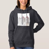Wit-Russische kasteel Architecture Hoodie (Voorkant)