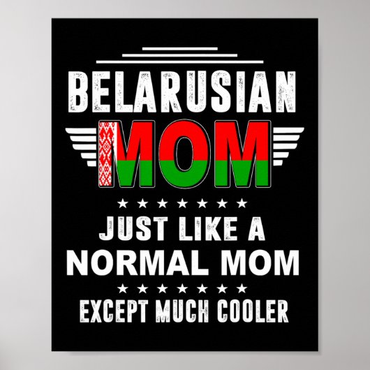 Wit-Russische moeder net als normale moeder, behal Poster (Voorkant)