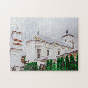 Wit-Russische Slonim Katholieke Kerk Architectuur Legpuzzel