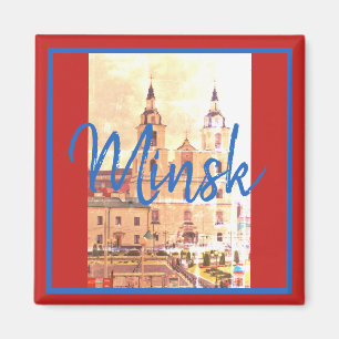 Wit-Russische stadsarchitectuur Magnet Magneet