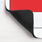 Wit-Russische vlag (1991) Mousepad Muismat (Hoek)