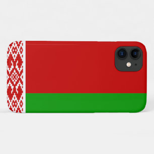 Wit-Russische vlag iPhone 11 Hoesje
