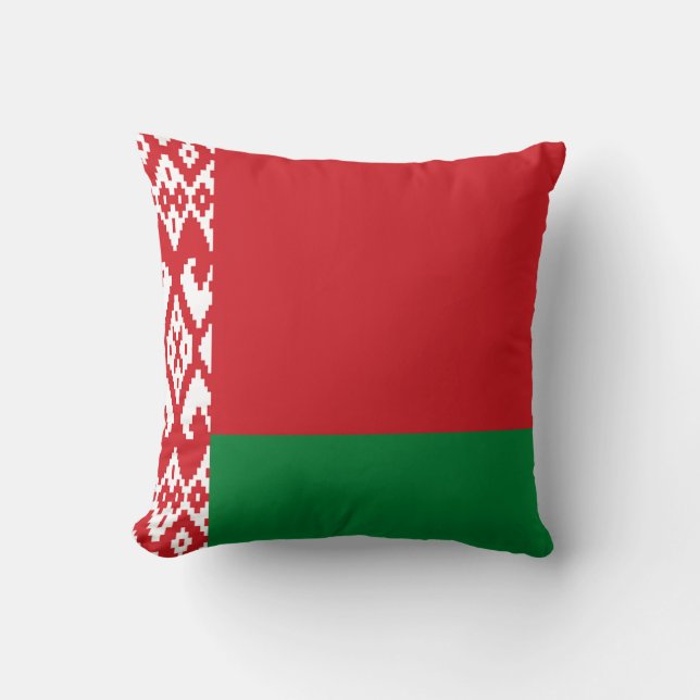 Wit-Russische vlag Kussen (Voorkant)