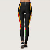 Wit-Russische vlag Leggings (Achterkant)